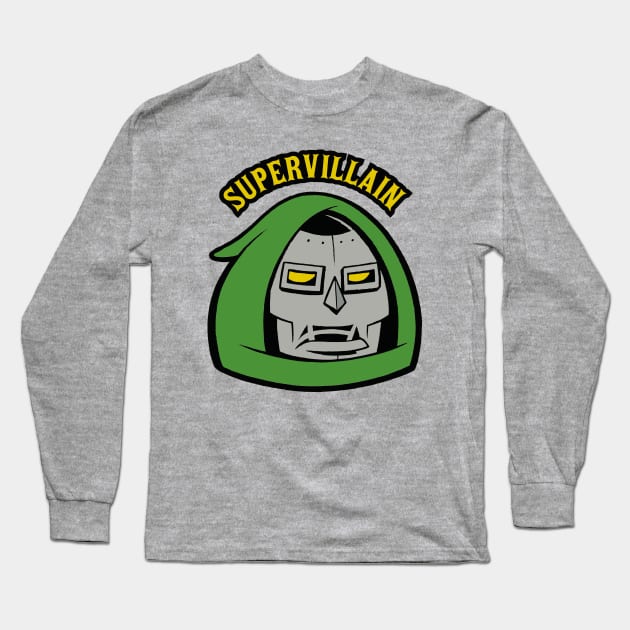 Supervilain Long Sleeve T-Shirt by dannyrumbl